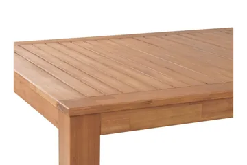 Havebord Eucalyptus 190 x 105 cm MONSANO - Træ / natur - Havemøbler - Havebord - Spisebord & havebord