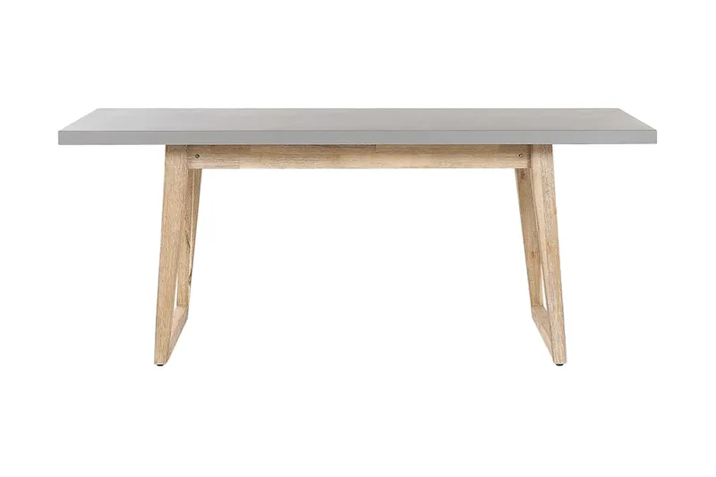 Havebord grå 180 x 90 cm ORIA - Grå - Havemøbler - Havebord - Spisebord & havebord