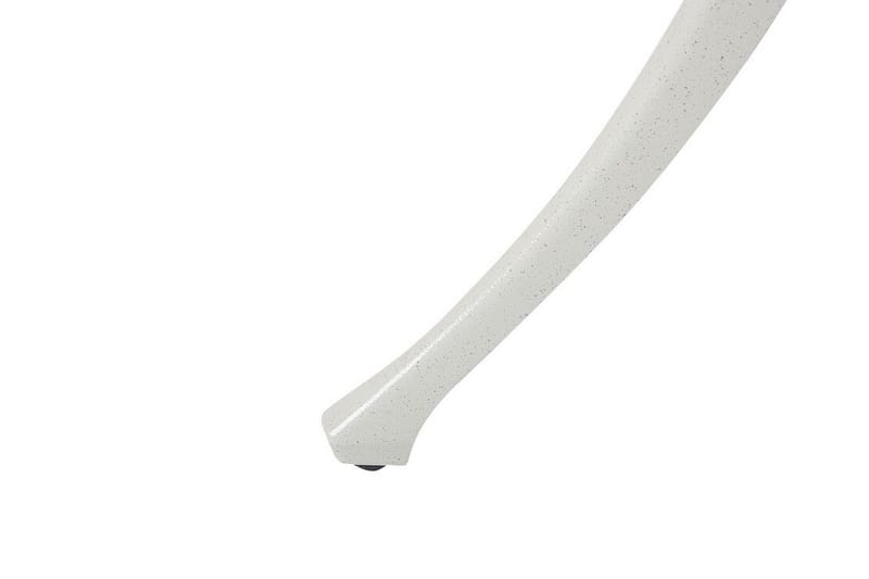 Havebord rundt 90 cm Hvid ANCONA - Hvid - Havemøbler - Havebord - Spisebord & havebord