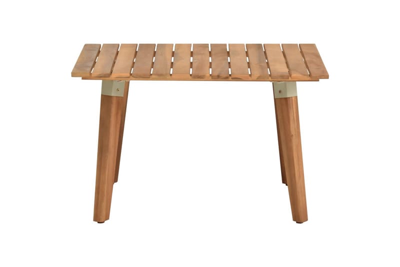 Havesofabord 60x60x36 cm Massivt Akacietræ - Brun - Havemøbler - Havebord - Spisebord & havebord