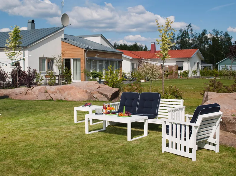 Hillerstorp Gotland Bord 60x120 cm - Hvid - Havemøbler - Havebord - Spisebord & havebord