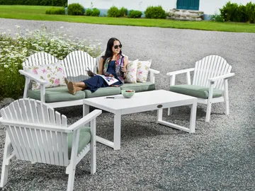 Hillerstorp Gotland Bord 60x120 cm - Hvid - Havemøbler - Havebord - Spisebord & havebord