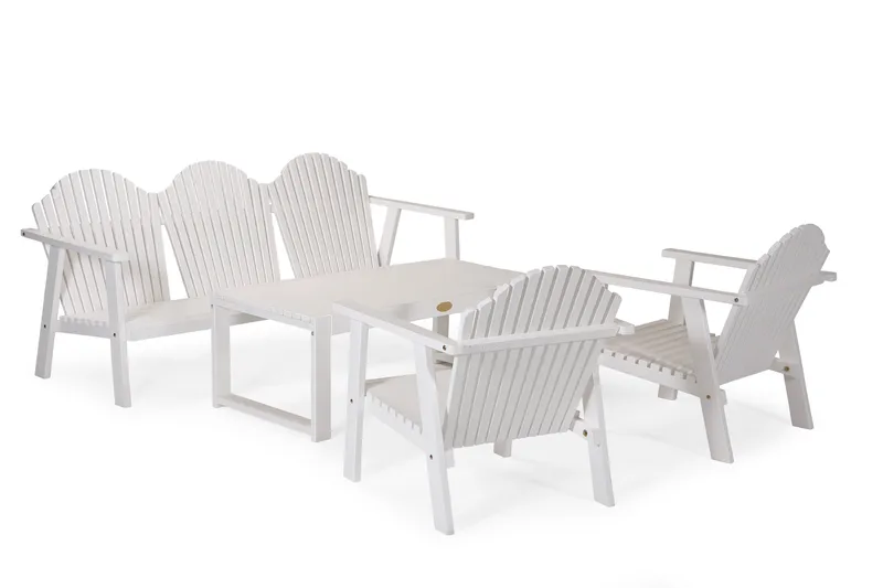 Hillerstorp Gotland Bord 60x120 cm - Hvid - Havemøbler - Havebord - Spisebord & havebord