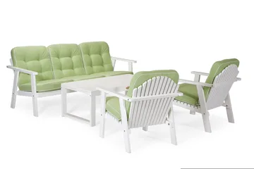 Hillerstorp Gotland Bord 60x120 cm - Hvid - Havemøbler - Havebord - Spisebord & havebord
