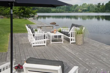 Hillerstorp Gotland Bord 60x120 cm - Hvid - Havemøbler - Havebord - Spisebord & havebord