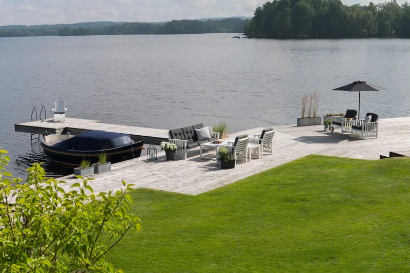 Hillerstorp Gotland Bord 60x120 cm - Hvid - Havemøbler - Havebord - Spisebord & havebord
