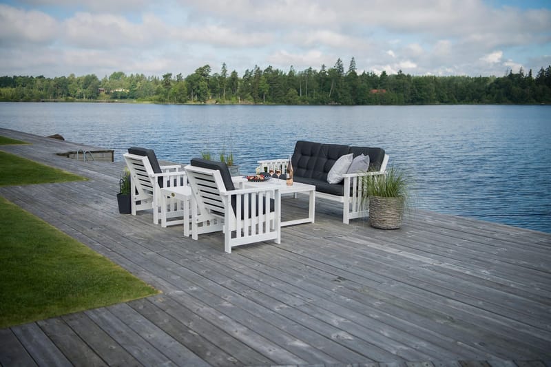Hillerstorp Gotland Bord 60x120 cm - Hvid - Havemøbler - Havebord - Spisebord & havebord