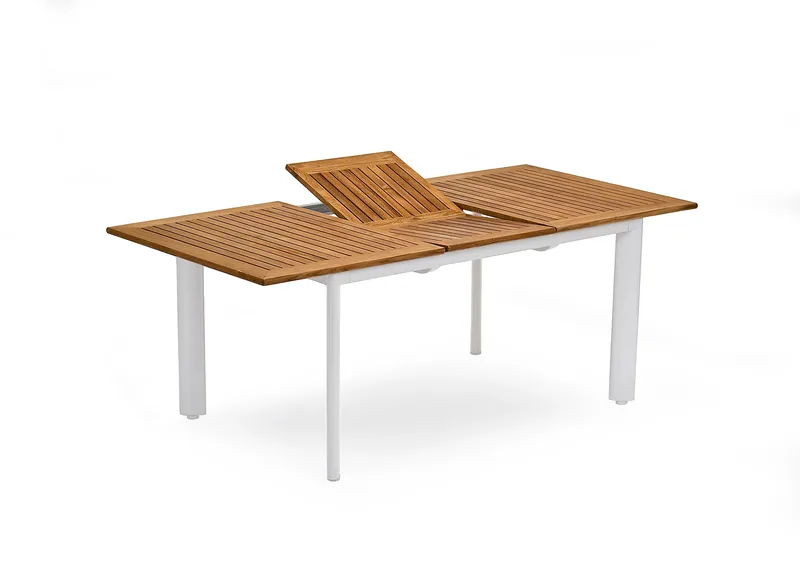 Hillerstorp Nydala spisebord udendørs 96 cm hvid, Hvid