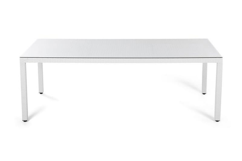 Italien Havebord 220 cm - Hvid - Spisebord & havebord