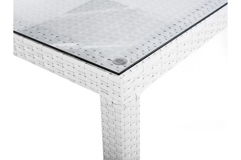 Italien Havebord 220 cm - Hvid - Havemøbler - Havebord - Spisebord & havebord