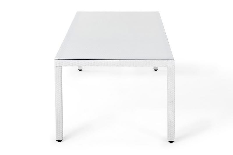 Italien Havebord 220 cm - Hvid - Havemøbler - Havebord - Spisebord & havebord