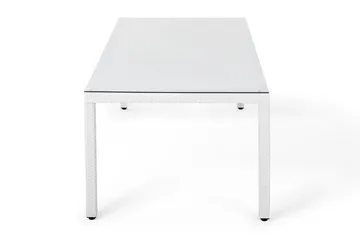 Italien Havebord 220 cm - Hvid - Havemøbler - Havebord - Spisebord & havebord