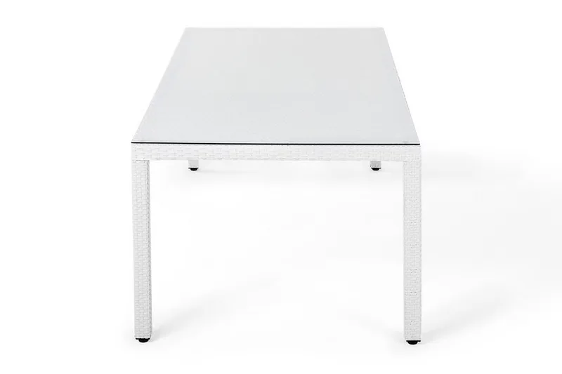 Italien Havebord 220 cm - Hvid - Havemøbler - Havebord - Spisebord & havebord