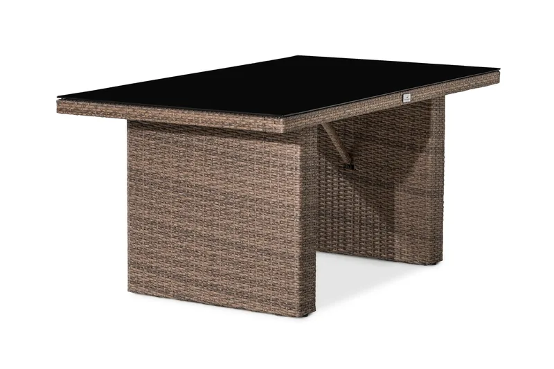James Bord 145 cm - Sand/Glas - Havemøbler - Havebord - Spisebord & havebord