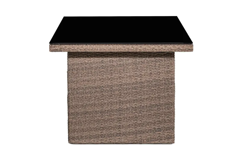 James Bord 145 cm - Sand/Glas - Havemøbler - Havebord - Spisebord & havebord