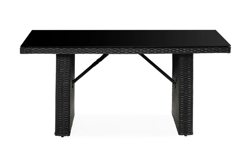 James Bord - Glas/Sort - Havemøbler - Havebord - Spisebord & havebord
