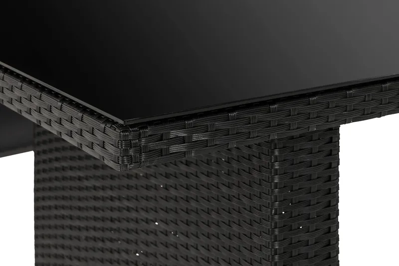 James Bord - Glas/Sort - Havemøbler - Havebord - Spisebord & havebord