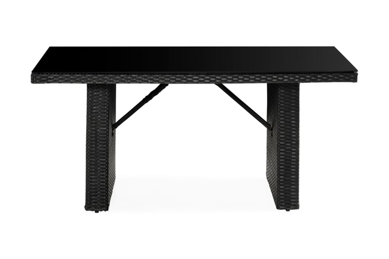James Bord - Glas/Sort - Havemøbler - Havebord - Spisebord & havebord