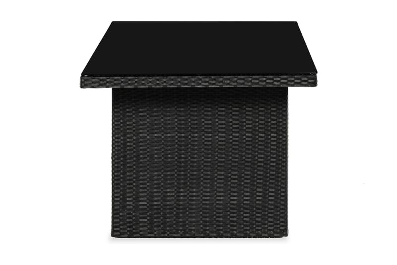 James Bord - Glas/Sort - Havemøbler - Havebord - Spisebord & havebord