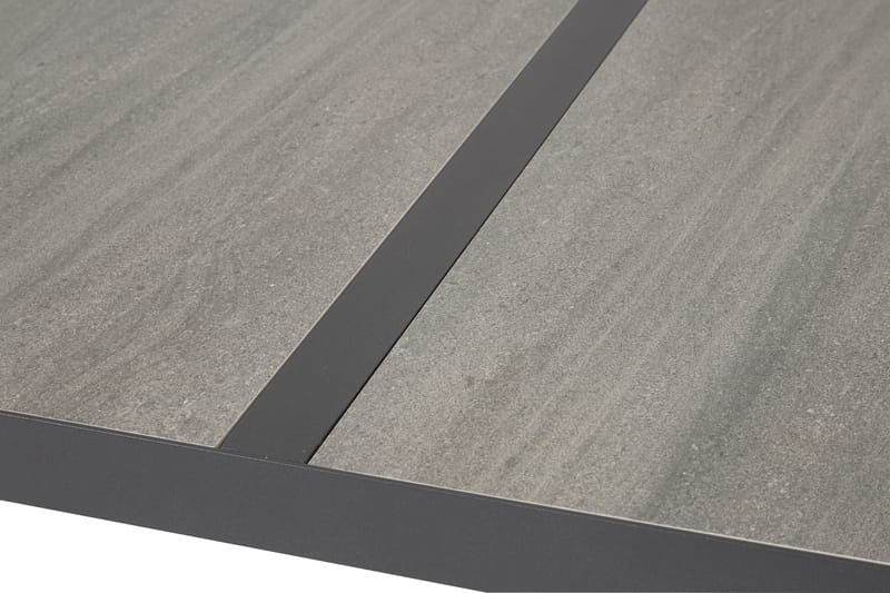 Kenys Spisebord 195 cm - Sort / grå - Spisebord & havebord