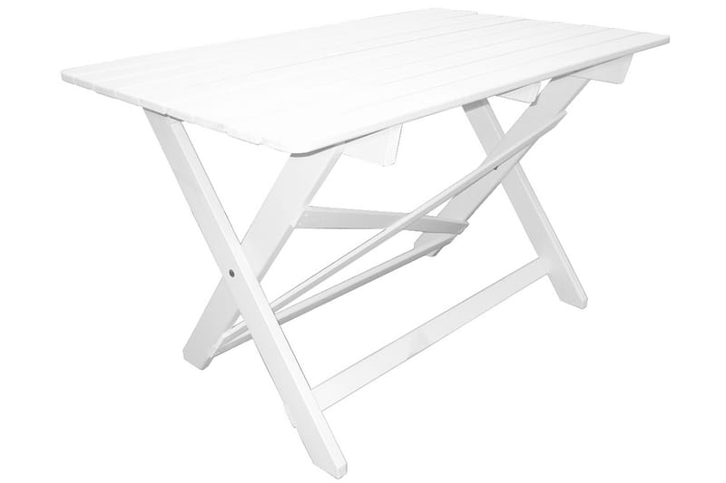 Larios Spisebord 126 cm - Hvid - Havemøbler - Havebord - Spisebord & havebord