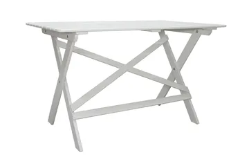 Larios Spisebord 126 cm - Hvid - Havemøbler - Havebord - Spisebord & havebord