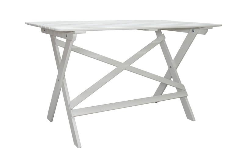Larios Spisebord 126 cm - Hvid - Havemøbler - Havebord - Spisebord & havebord