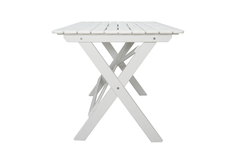 Larios Spisebord 126 cm - Hvid - Havemøbler - Havebord - Spisebord & havebord