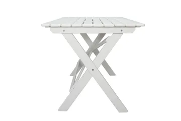Larios Spisebord 126 cm - Hvid - Havemøbler - Havebord - Spisebord & havebord