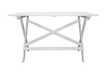 Larios Spisebord 126 cm - Hvid - Havemøbler - Havebord - Spisebord & havebord