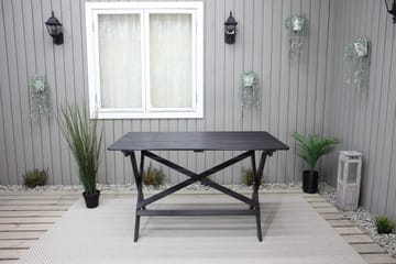 Larios Spisebord 126 cm - Mørkebrun - Havemøbler - Havebord - Spisebord & havebord
