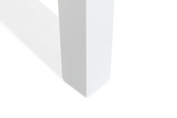 Las Vegas Udtræksbord Udendørs 220/280x100 cm - Hvid/Teak - Havemøbler - Havebord - Spisebord & havebord
