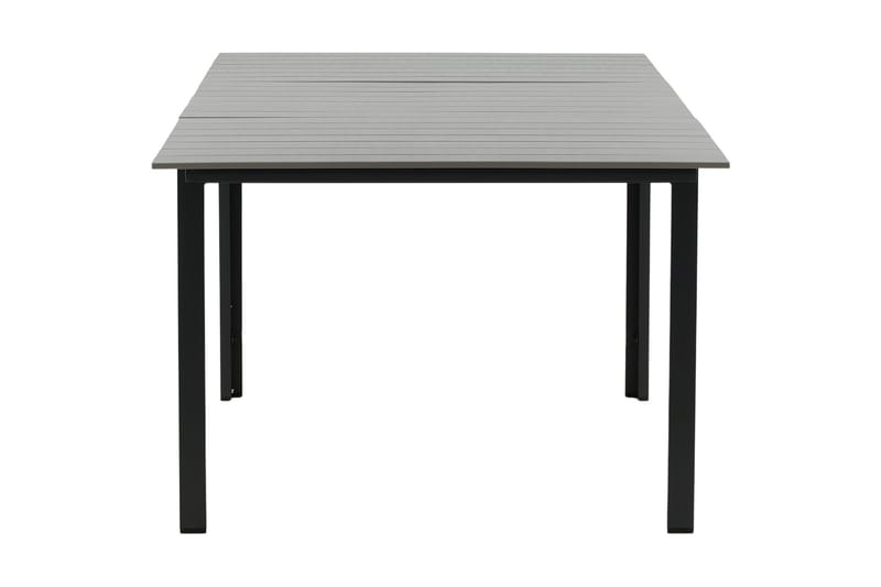Levels Udvideligt Spisebord 160-240 cm Grå/Sort - Venture Home - Havemøbler - Havebord - Spisebord & havebord