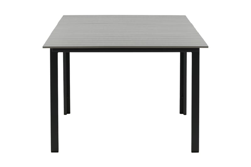 Levels Udvideligt Spisebord 160-240 cm Grå/Sort - Venture Home - Havemøbler - Havebord - Spisebord & havebord
