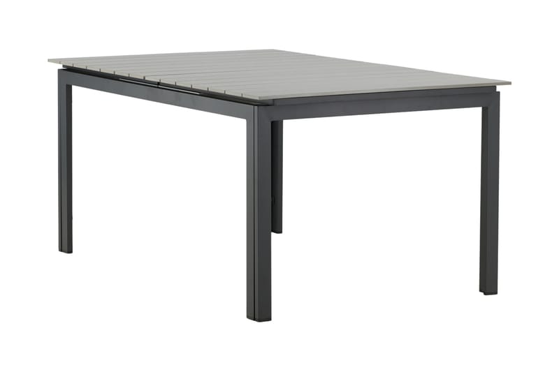 Levels Udvideligt Spisebord 160-240 cm Grå/Sort - Venture Home - Havemøbler - Havebord - Spisebord & havebord