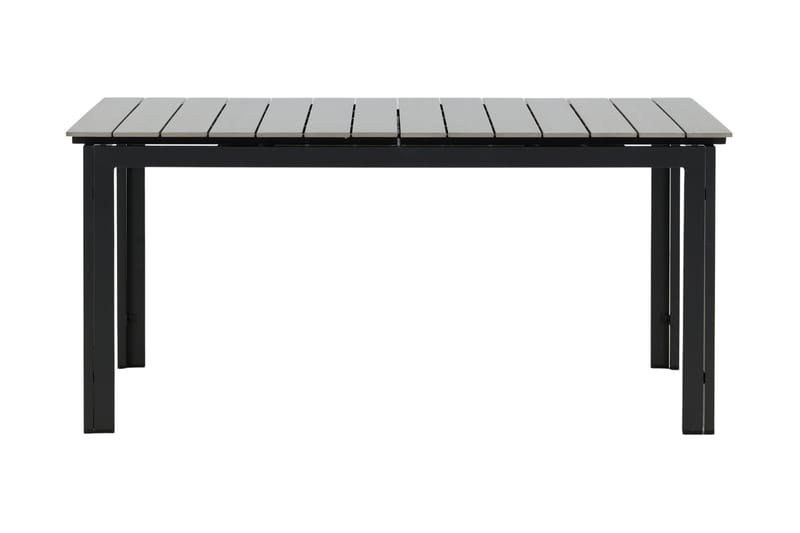 Levels Udvideligt Spisebord 160-240 cm Grå/Sort - Venture Home - Havemøbler - Havebord - Spisebord & havebord