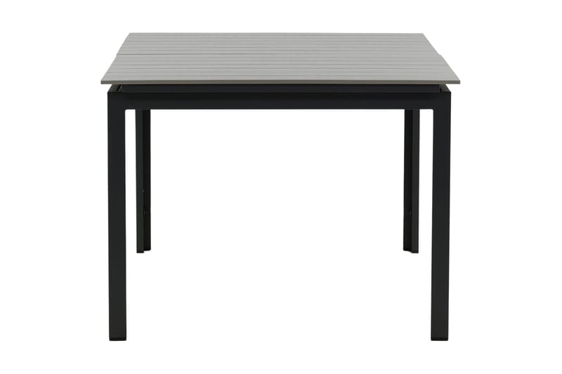 Levels Udvideligt Spisebord 160-240 cm Grå/Sort - Venture Home - Havemøbler - Havebord - Spisebord & havebord