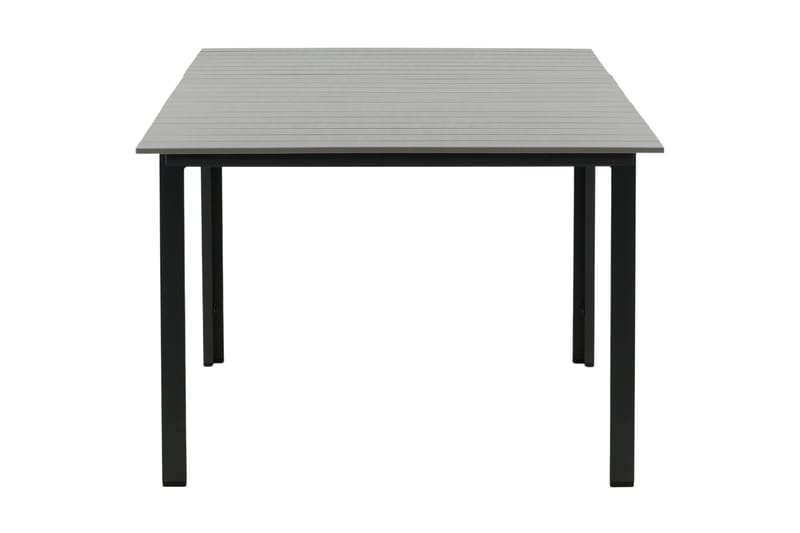 Levels Udvideligt Spisebord 160-240 cm Grå/Sort - Venture Home - Havemøbler - Havebord - Spisebord & havebord