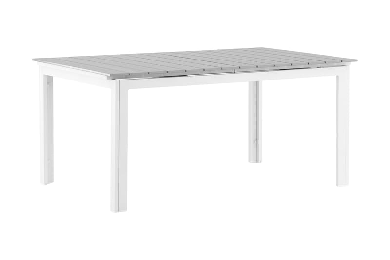 Levels Udvideligt Spisebord 160-240 cm Hvid/Grå - Venture Home - Spisebord & havebord