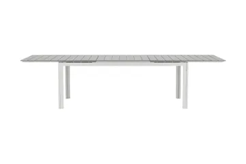 Levels Udvideligt Spisebord 224-324 cm - Grå/Hvid - Havemøbler - Havebord - Spisebord & havebord