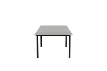 Levels Udvideligt Spisebord 224-324 cm - Grå/Sort - Havemøbler - Havebord - Spisebord & havebord