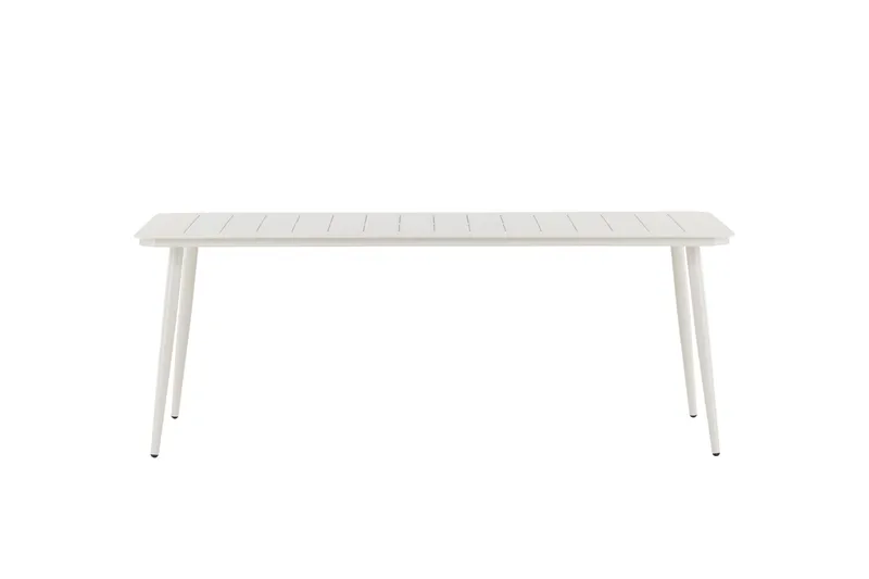 Lina Spisebord 200 cm, Hvid