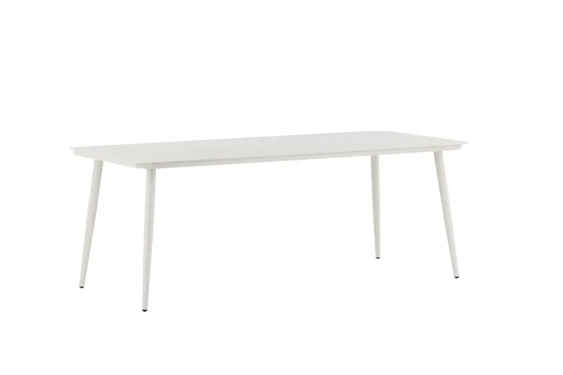 Lina Spisebord 200 cm - Hvid - Havemøbler - Havebord - Spisebord & havebord