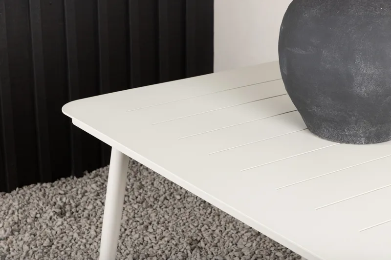Lina Spisebord 200 cm - Hvid - Havemøbler - Havebord - Spisebord & havebord