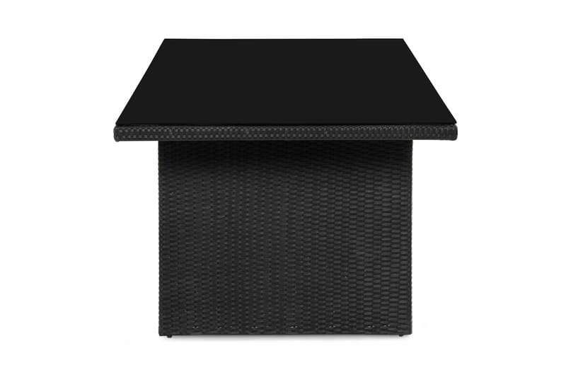 Majestic spisebord 210x100 cm - Sort - Havemøbler - Havebord - Spisebord & havebord
