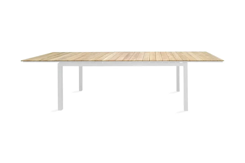 Mexico Udvideligt Spisebord 180-240 cm, Brun/Hvid