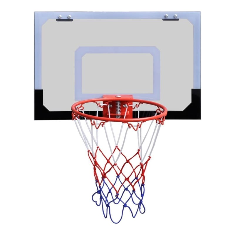 Mini-Basketballkurv Med Bold Og Pumpe - Orange - Havemøbler - Havebord - Spisebord & havebord
