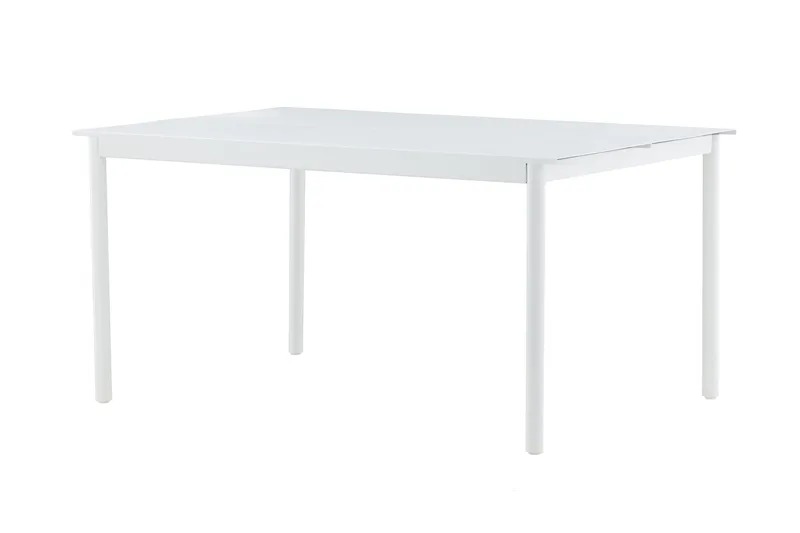 Modena Spisebord 150 cm - Hvid/grå - Havemøbler - Havebord - Spisebord & havebord