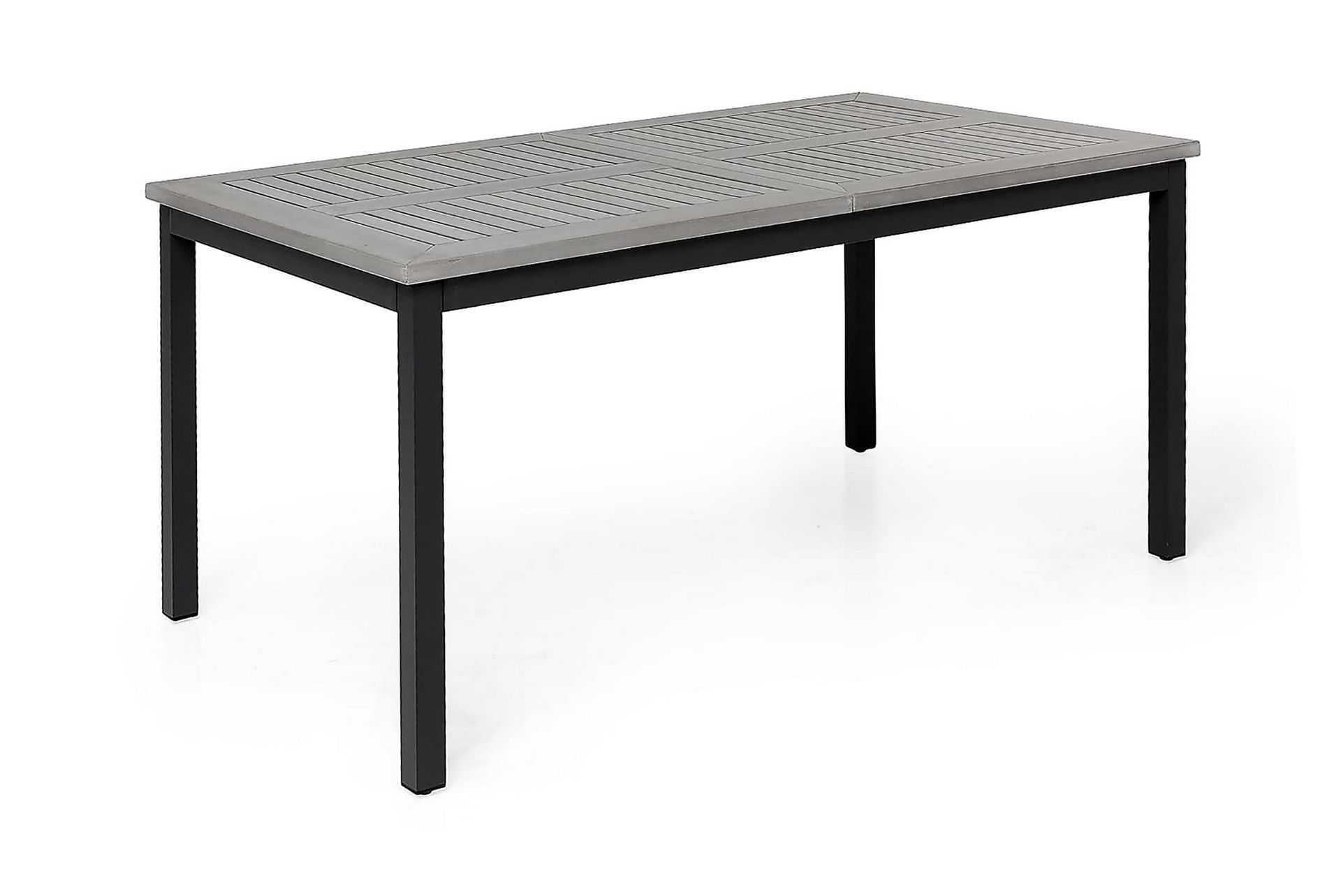 Monaco Udvideligt Spisebord 152-210x90 cm - Sort - Havemøbler - Havebord - Spisebord & havebord