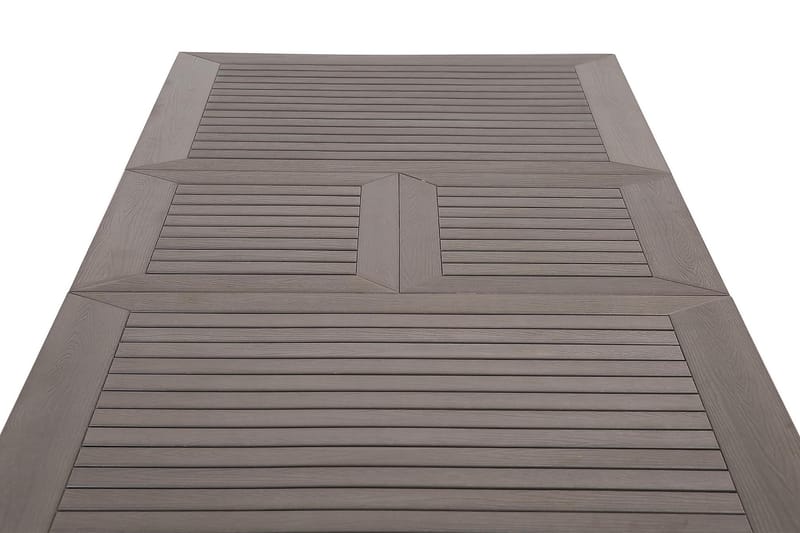 Monaco Udvideligt Spisebord 152-210x90 cm - Sort - Havemøbler - Havebord - Spisebord & havebord
